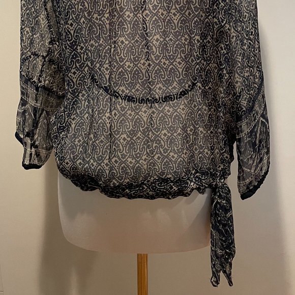 John Robshaw for Lucky Peasant Blouse - Picture 2 of 3